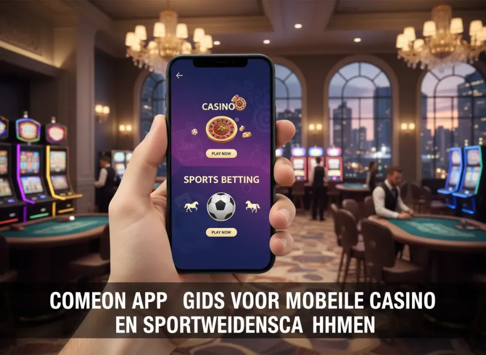 Comeon app gids voor mobiele casino en sportweddenschappen